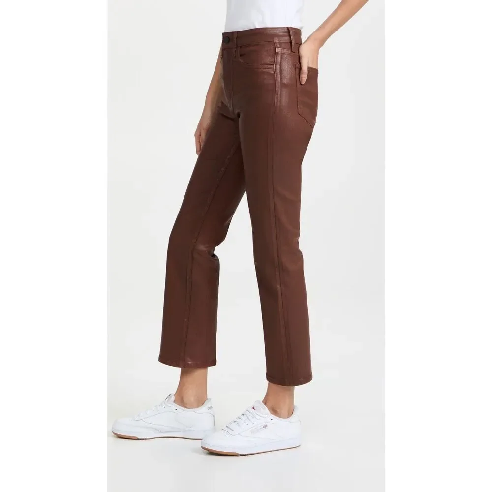 NEW! Joe's Jeans Women's 23 The Callie Coated High Rise Bootcut Jeans NWT $218